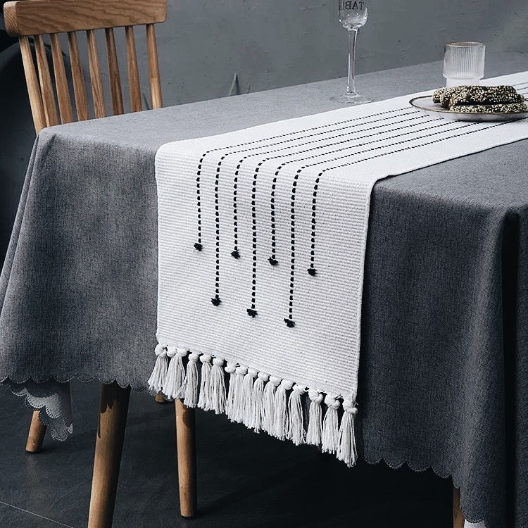 Miss Anna Boho Table Runner with Tassels – Mrs Homebody