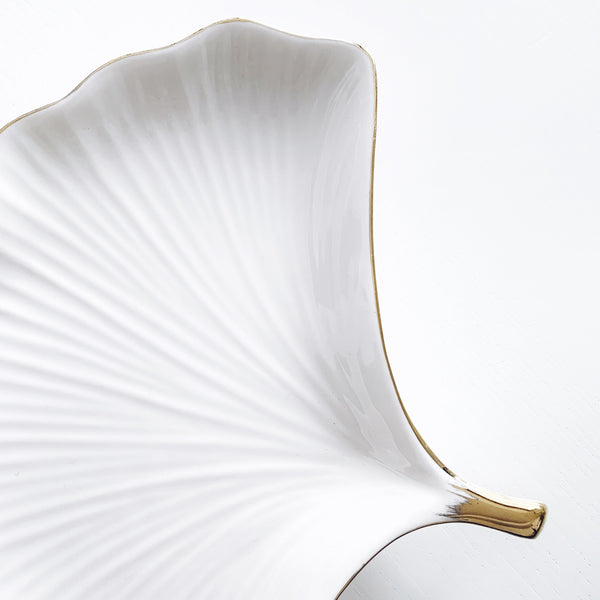 Miss Isla Porcelain Gingko Leaf Tray