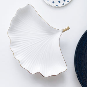 Miss Isla Porcelain Gingko Leaf Tray