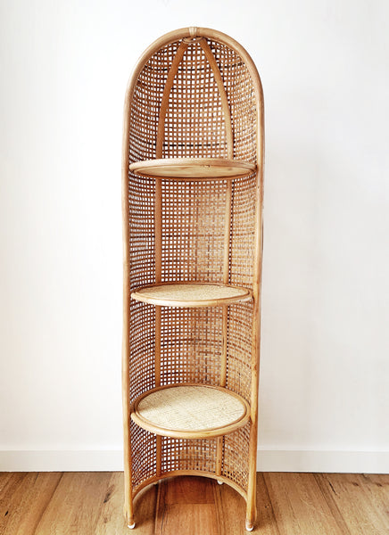 Miss Georgie Rattan Standing Shelf