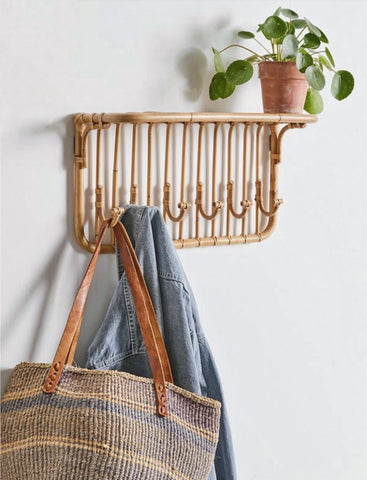 Miss Lily Rattan Wall Hooks