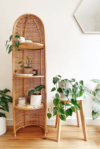 Miss Georgie Rattan Standing Shelf